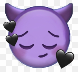 Milukyun Iphone Iphoneemoji Emoji Emojis Devil Purple