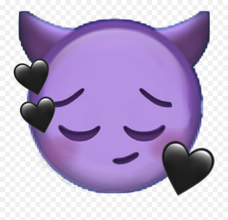 Milukyun Iphone Iphoneemoji Emoji Emojis Devil Purple,Emoji Devil