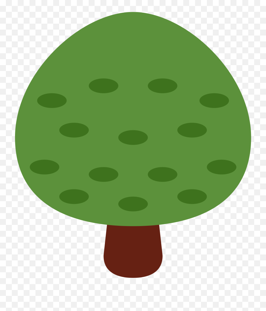 Deciduous Tree Emoji Png Image With No - Deciduous Tree Emoji,Tree Emoji Png