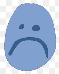 Beautiful Babyu2026but Feeling Blue Belly Beautiful - Blue Sad Face Emoji,Bashful Emoticon