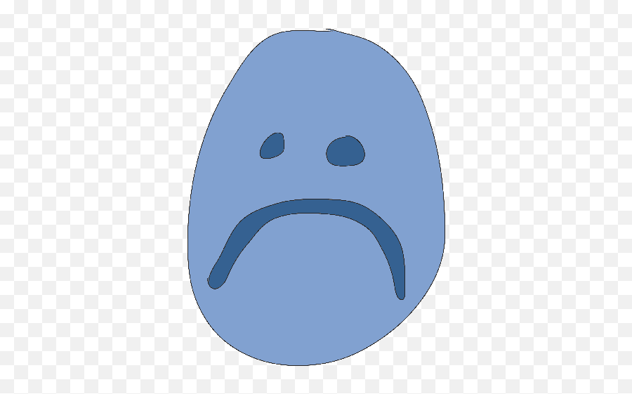 Beautiful Babyu2026but Feeling Blue Belly Beautiful - Blue Sad Face Emoji,Bashful Emoticon