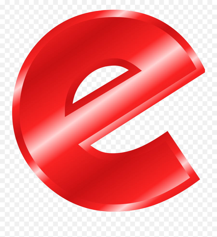 Clipart Red Alphabet Letters - Letter E Red Alphabet Emoji,Emoji Alphabet Letters