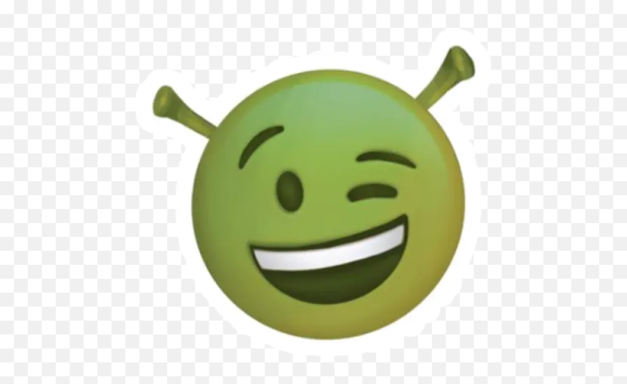 Los Emojis De Rio Ig - Shrek Emoji,Emoticono Risa