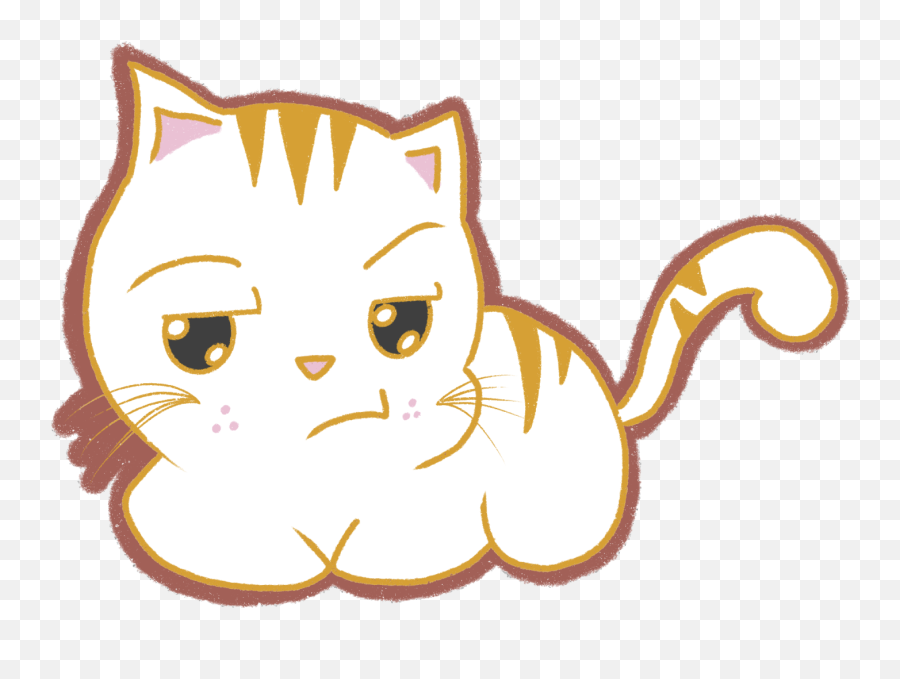 Hyper Expressive Cat - Happy Emoji,Cat Emoticon