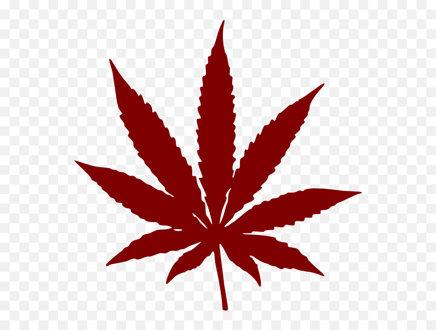 Marijuana Leaf Clipart - Weed Leaf Transparent Background Emoji,Pot Leaf Emoji