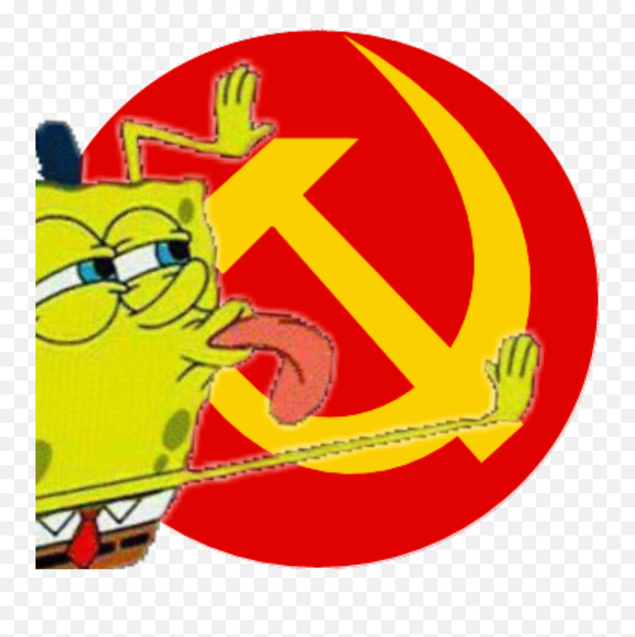 Largest Collection Of Free - Toedit Communism Stickers Spongebob Licking Meme Template Emoji,Communism Emoji