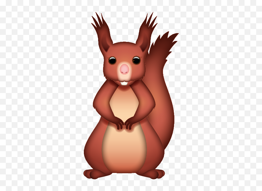 Emoji - Cartoon,Squirrel Emoji