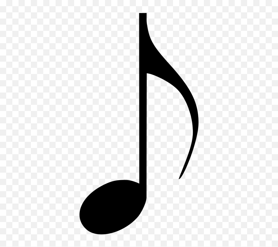 Music Note Quaver Png - Music Note Transparent Background Emoji,Music Note Emojis