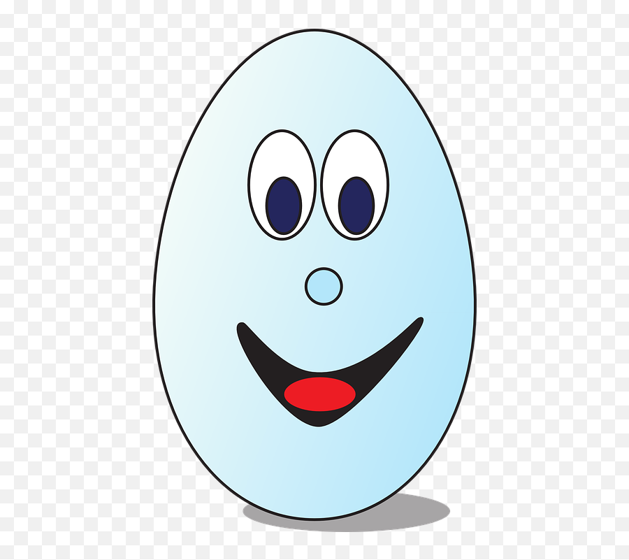 Egg Vector Drawing - Circle Emoji,Egg Emoticon