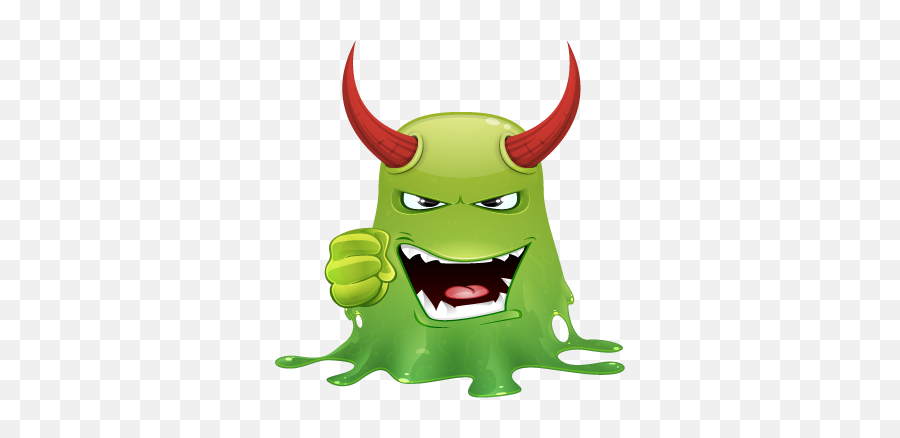 Monster Emoji Face Stickers - Cartoon,Bull Emoji