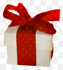Christmas Ribbon Gift Box Png Download - Christmas Gift Transparent Background Gift Box Png Emoji,Christmas Present Emoji