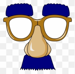 Groucho Glasses - Marx Cartoon Emoji