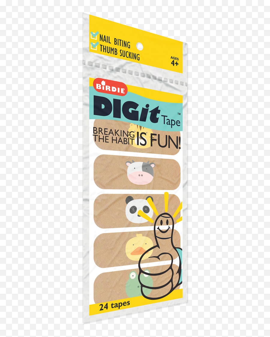 Digit Tape Birdie - Cartoon Emoji,Birdie Emoji