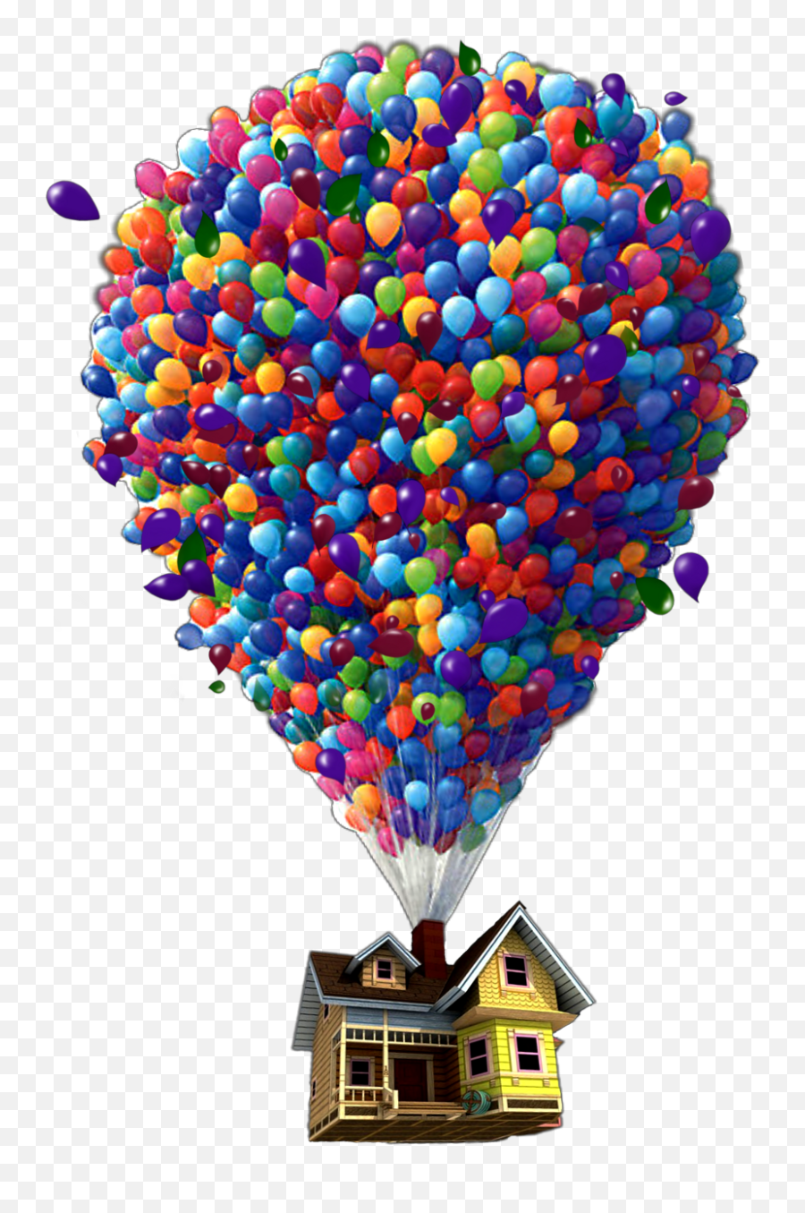 Up House Png Up House Png Transparent - Up House Balloons Png Emoji,House And Balloons Emoji