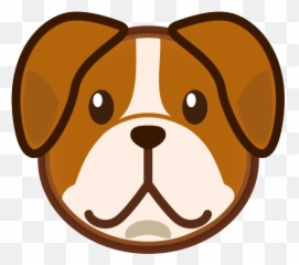 Dog Emoji For Facebook Email Sms - Dog Face Clipart Png,Dog Emojis