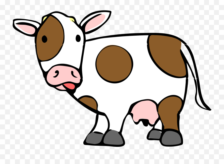 Free Cow Cartoon Images Download Free - Cartoon Cow Emoji,Cow Face Emoji