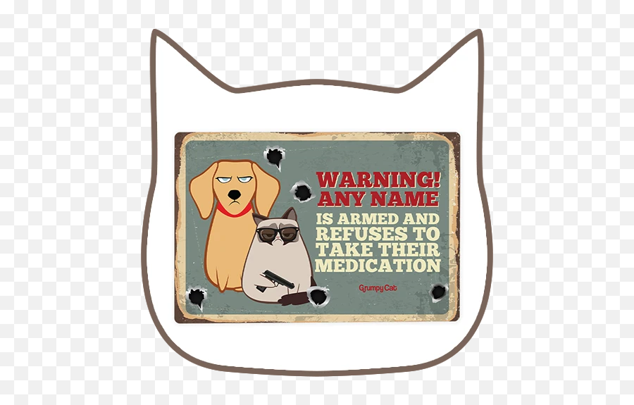 Grumpy Cat Personalised Gifts - Labrador Retriever Emoji,Grumpy Cat Emoji Android