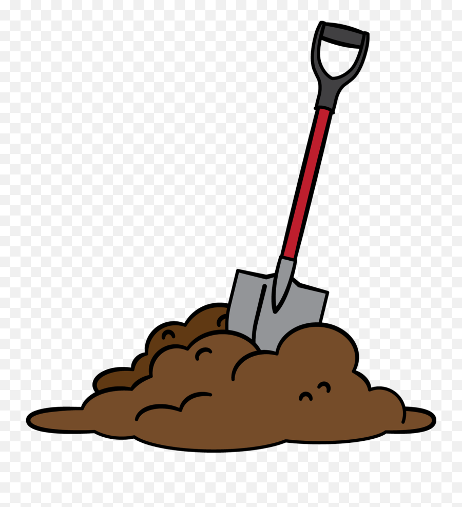 Transparent Dirt Clipart - Shovel In Dirt Clipart Emoji,Shovel Emoji
