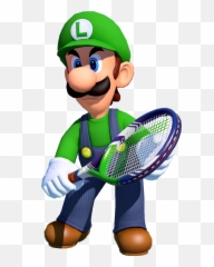 Luigi Tennis - Sticker By Jillhdz Luigi Mario Tennis Aces Png Emoji,Tennis Emoji