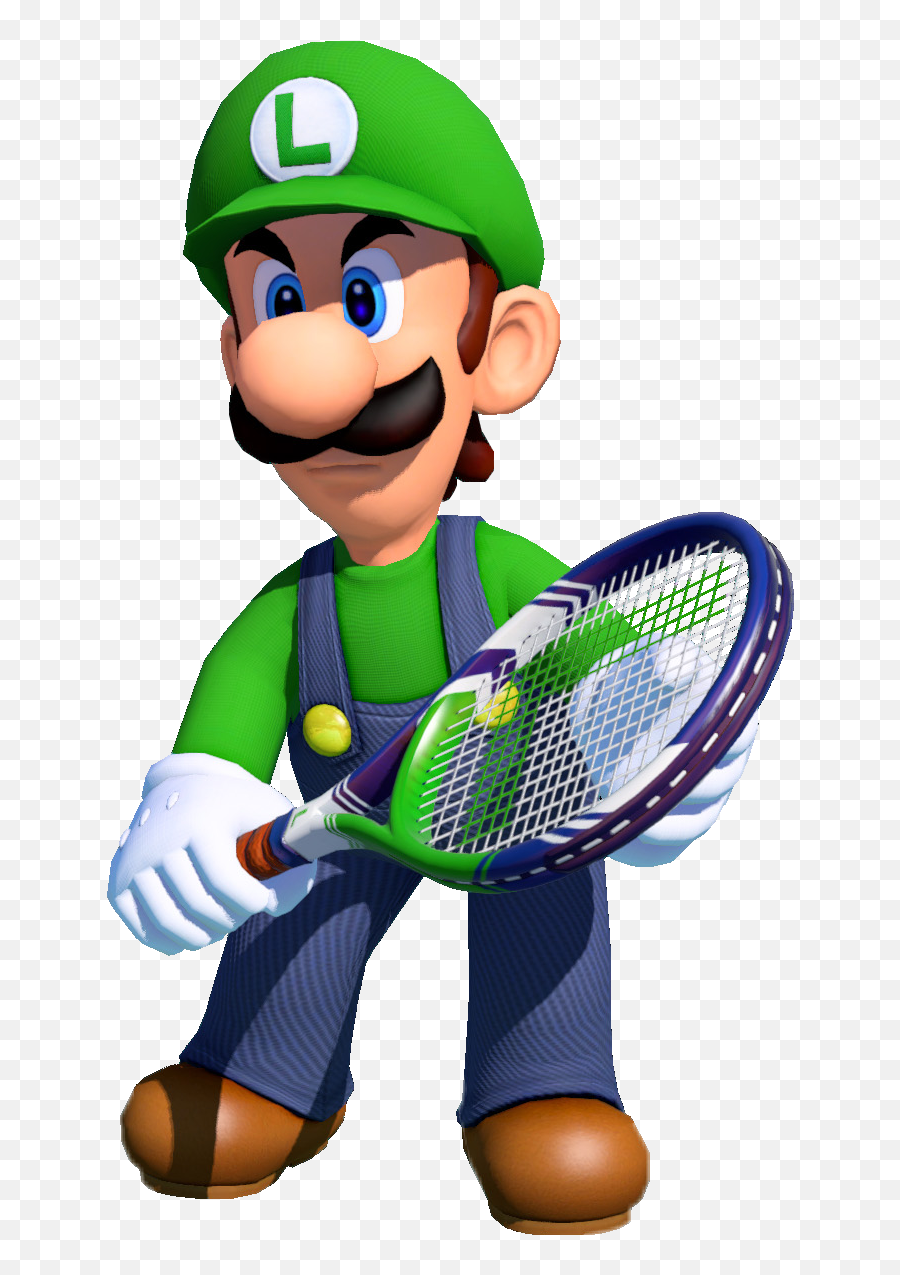 Luigi Tennis - Sticker By Jillhdz Luigi Mario Tennis Aces Png Emoji,Tennis Emoji