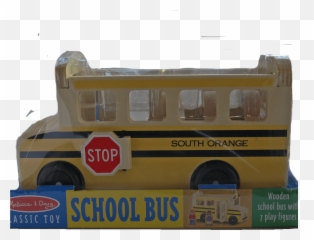Customized South Orange School Bus - Melissa And Doug Bus Emoji,School Bus Emoji
