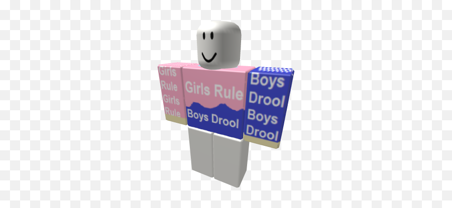 Girls Rule Boys Drool Shirt - Roblox Sign Emoji,Drool Emoticon