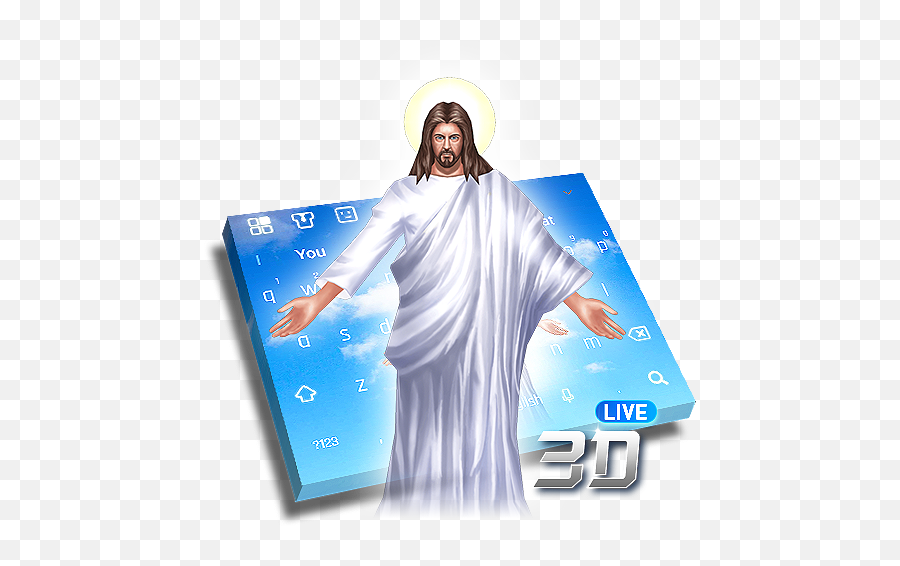 Live 3d Jesus Christ Keyboard - Apps On Google Play Illustration Emoji,Jesus Emojis