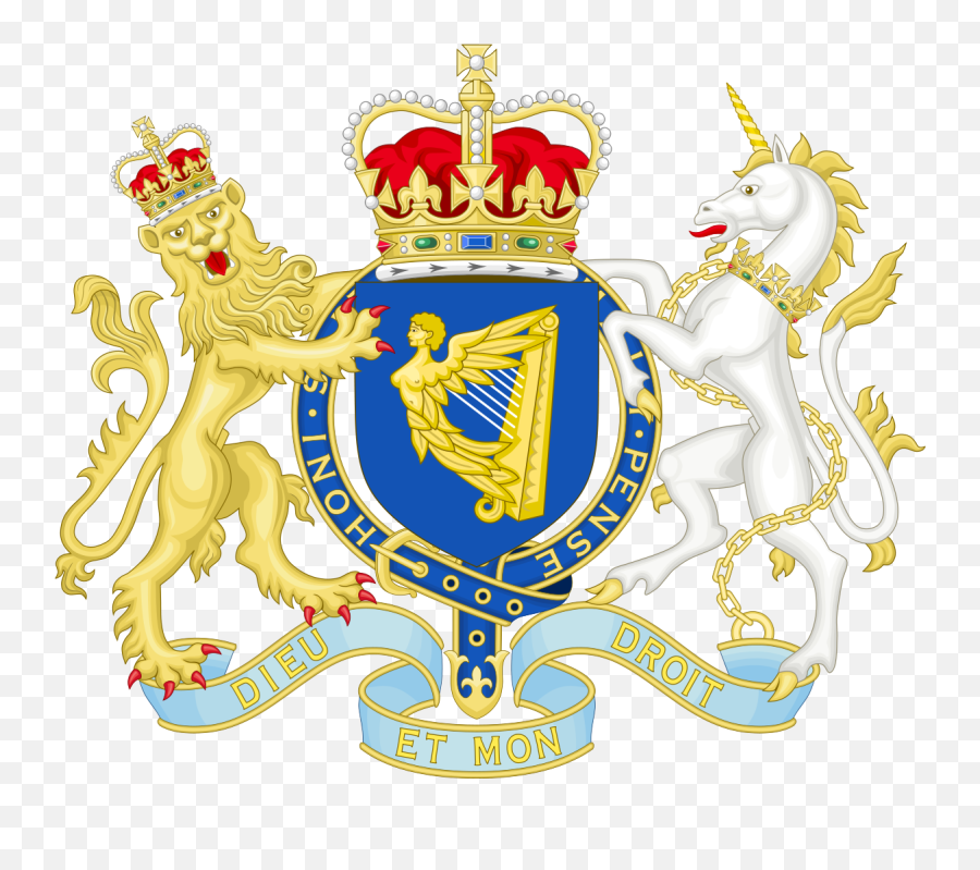 British History Clipart - Royal Coat Of Arms Emoji,British Flag And Queen Emoji