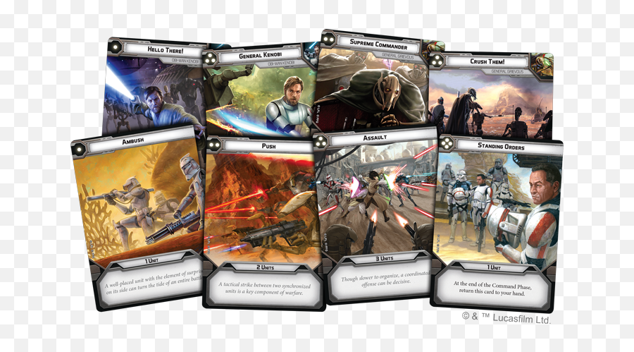 Clone Wars Official Announcement - Star Wars Legion Ffg Star Wars Legion Clone Wars Core Set Cards Emoji,Star Wars Emoji Game