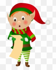 Free Elf Clip Art Download on - Christmas Clipart Emoji