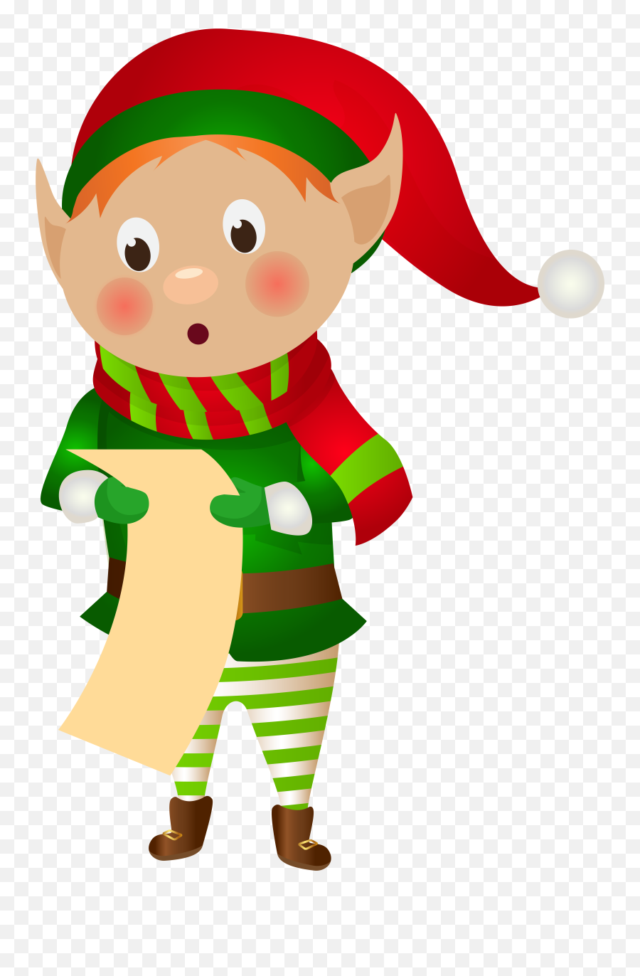 Free Elf Clip Art Download Free Clip Art Free Clip Art On - Christmas Elf Clipart Emoji,Christmas Elf Emoji
