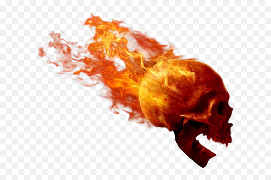 Memezasf Skullhead Skull Explosion Fire Bomb Boom Nuke - Skull On Fire Transparent Emoji,Nuke Emoji
