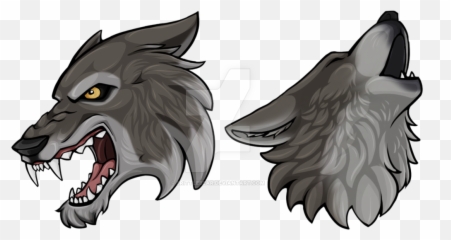Png Wolf Head Transparent - Howling Emoji