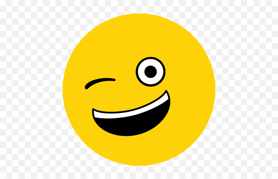 Cheeky Emoji Icon Of Flat Style - Smiley,Cheeky Emoji
