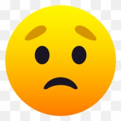 Emoji Worried Face To - Face,Sad Cowboy Emoji