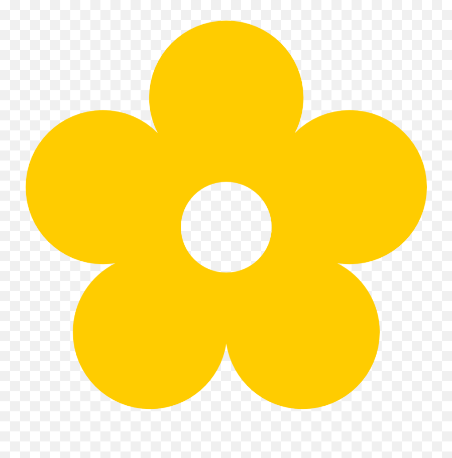Library Of Flower Transparent Clipart Freeuse Png Files - Yellow Flower Clipart Emoji,Yellow Flower Emoji