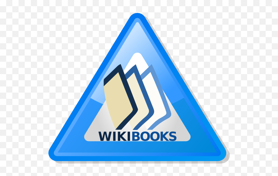 Warning Icon Wikibooks - Wikibooks Logo Emoji,Warning Emoji