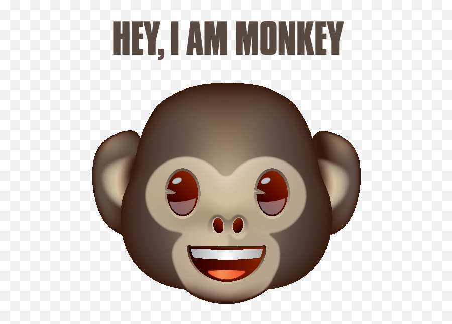 Emoji - Cartoon,Monkey Emoji Transparent