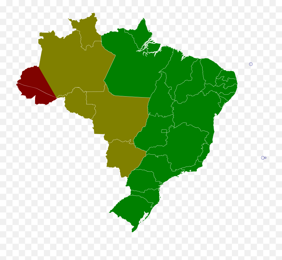 Timezones Of Brazil - Fusos Horários Do Brasil Emoji,Brazil Emoji