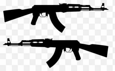 Weapon Gun Assault Rifle Kalashnikov - Ak 47 Png Vector Emoji,Gun Star Emoji