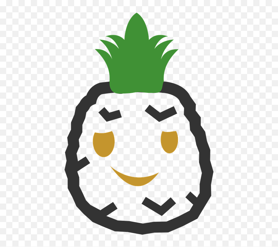 Pictogram Fruit Pineapple - Fruit Emoji,Tree Emoticon