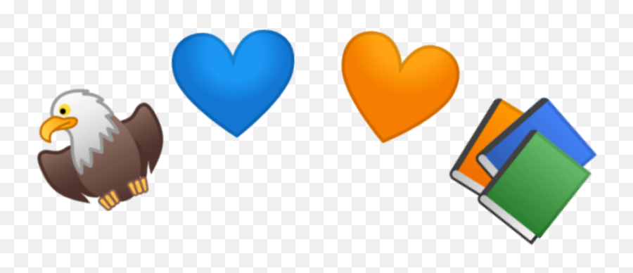 Ravenclaw Crown Heartcrown Heart Blue - Heart Emoji,Bronze Emoji