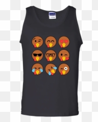 Tshirt G220 Gildan Cotton Tank Top - Science Joke About 100 Emoji