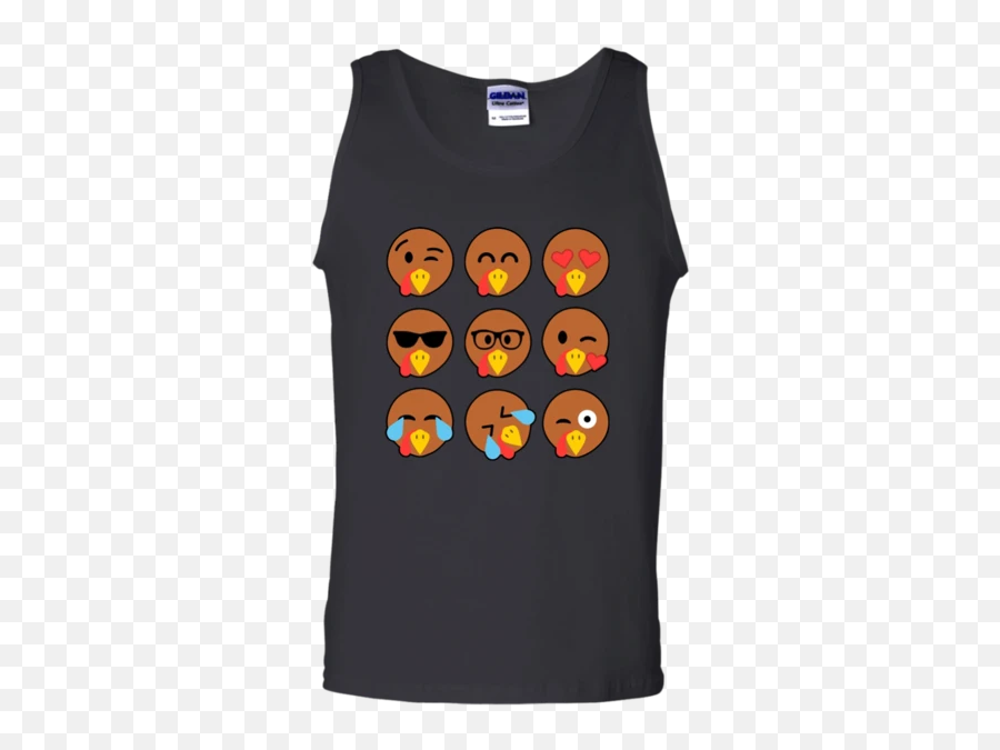 Tshirt G220 Gildan Cotton Tank Top - Science Joke About 100 Emoji,Emojis Clothes
