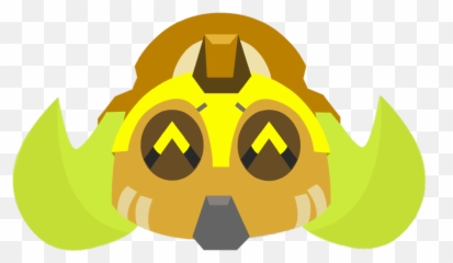 Blob Orisa - Clip Art Emoji,Google Blob Emoji