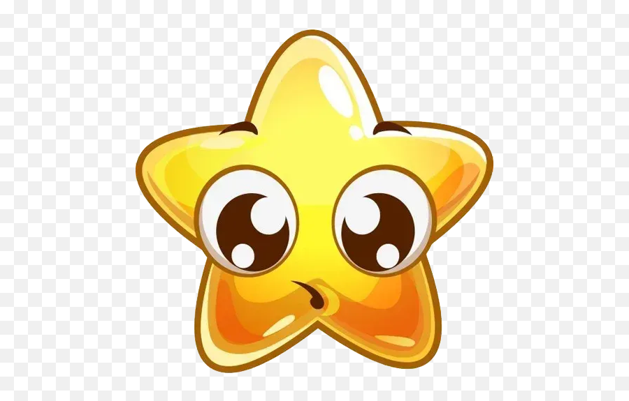 Emoji Stars Whatsapp Stickers - Star Emoji In Love,Emoji 84