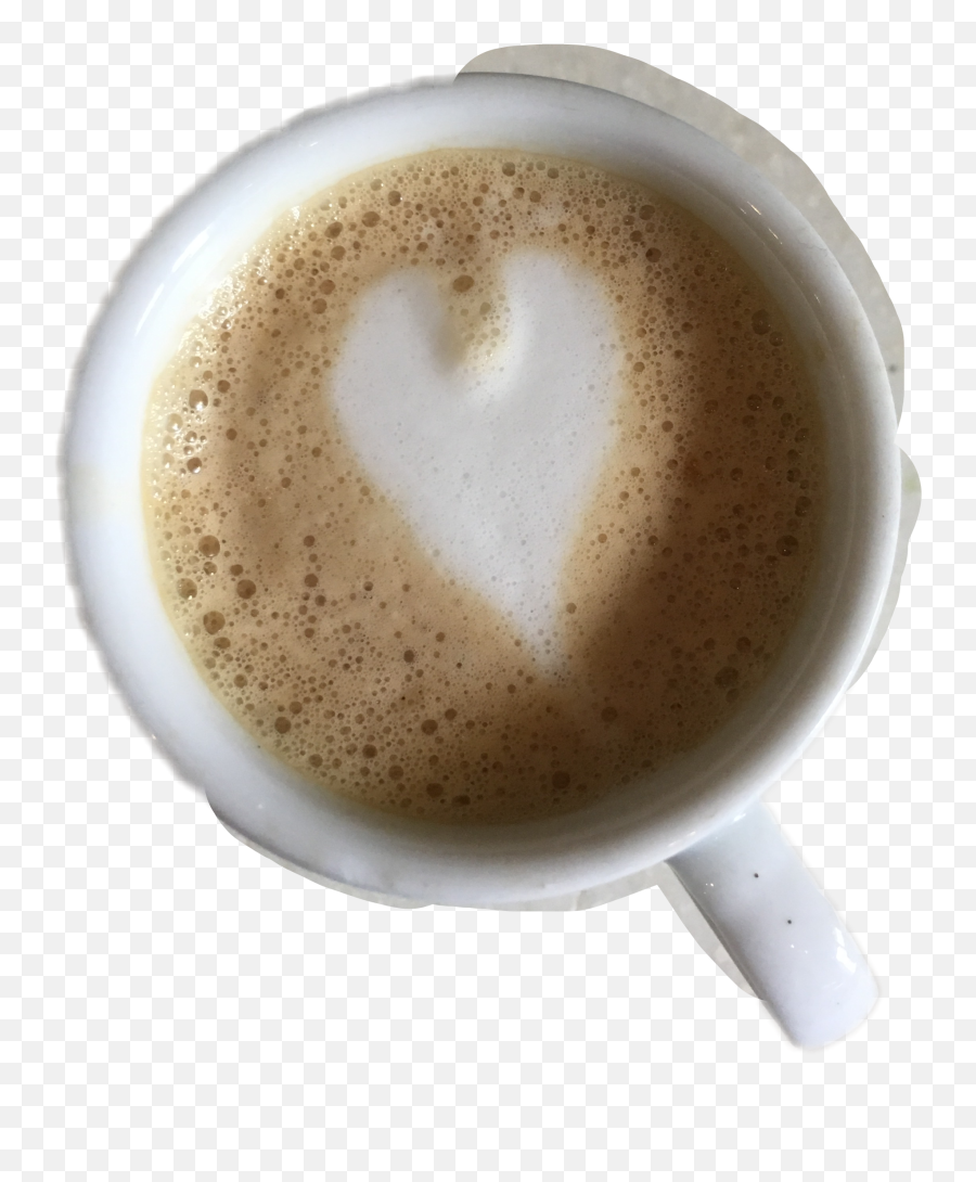 Cuore Latte Ginseng Freetoedit - Café Au Lait Emoji,Espresso Emoji