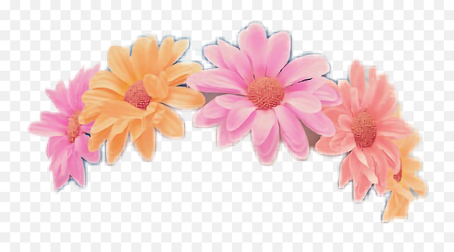 Flower Snapchat Flower Headband Filter - Artificial Flower Emoji,Snapchat Flower Emoji