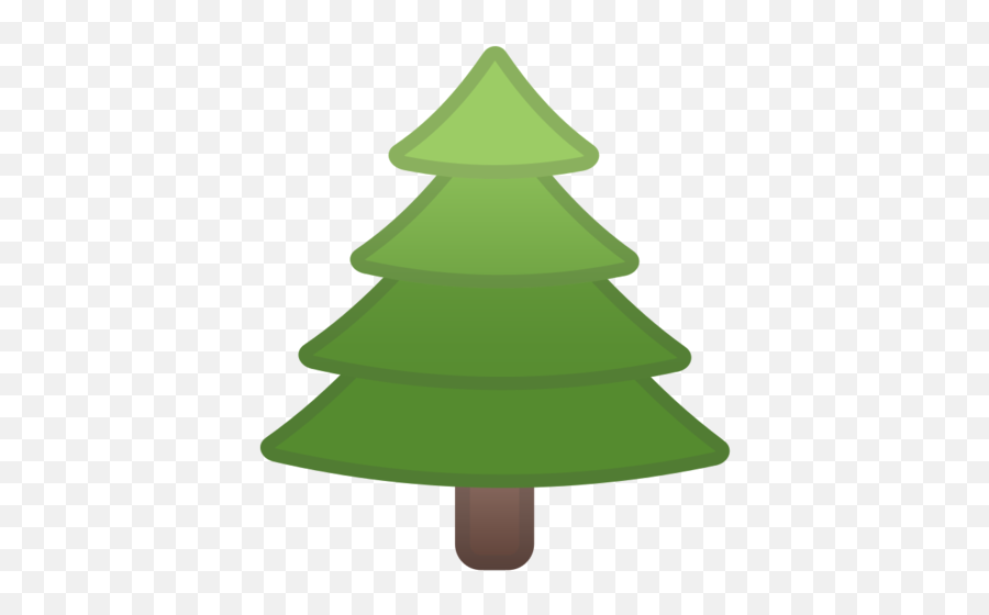 Evergreen Tree Emoji - Aaç Emojisi,Green Leaf Emoji