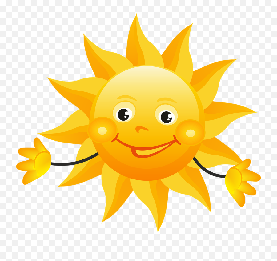 The Sun Sweetheart Yellow Summer Joy - Sun Cartoon Png Gif Emoji,Flower Emoticon